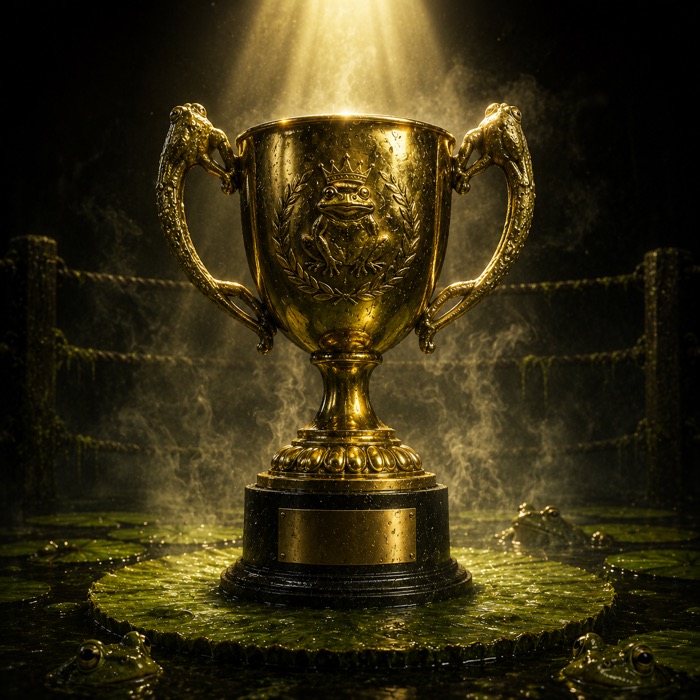 Croakdown trophy